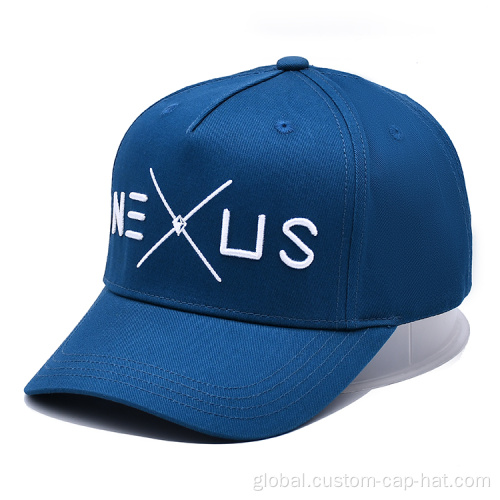 Fashion Baseball Caps New Design 5 Panel Embroidered Baseball Cap Supplier